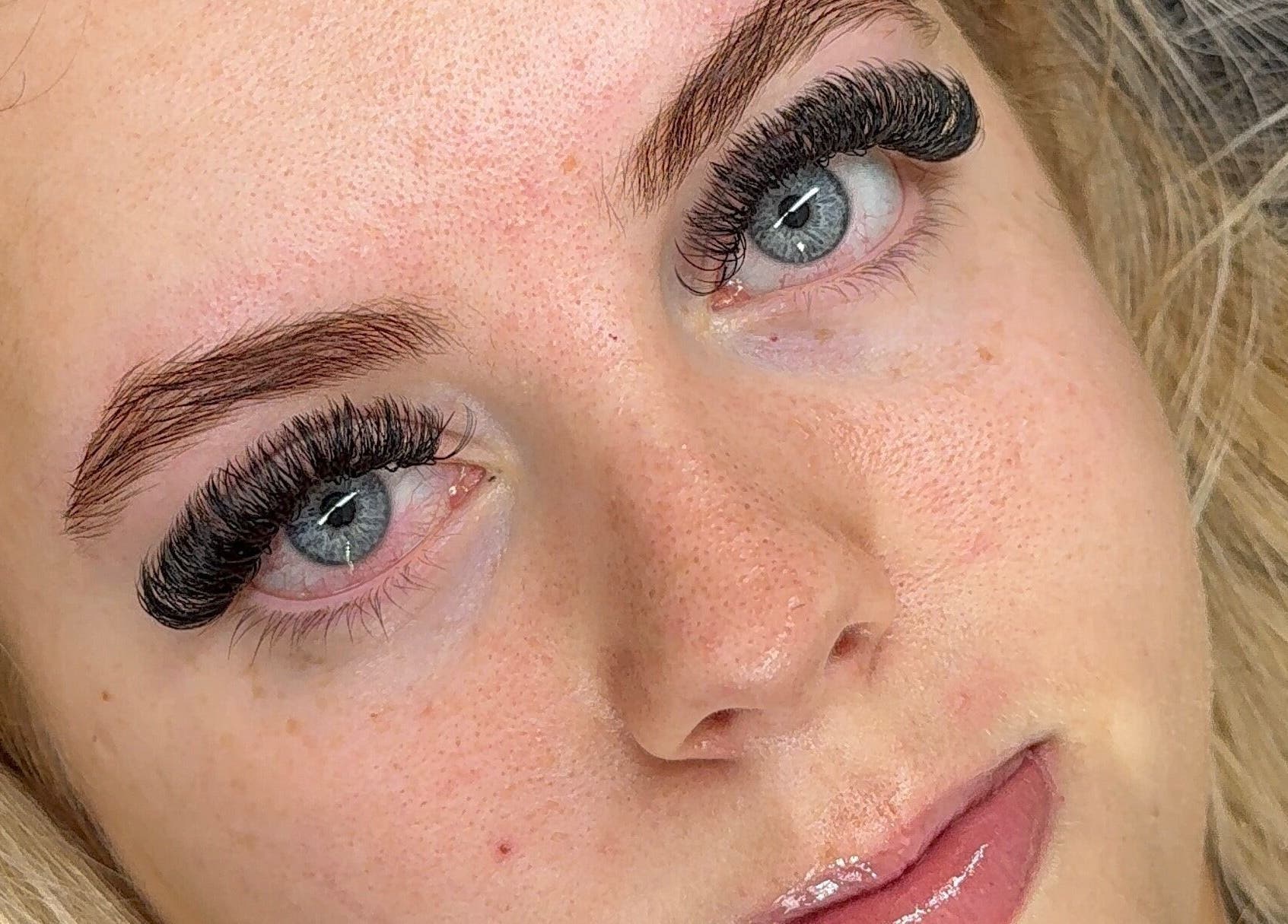 Beautiful lash extensions at Lush Lashes By Holly in Hunwick, England, GB.