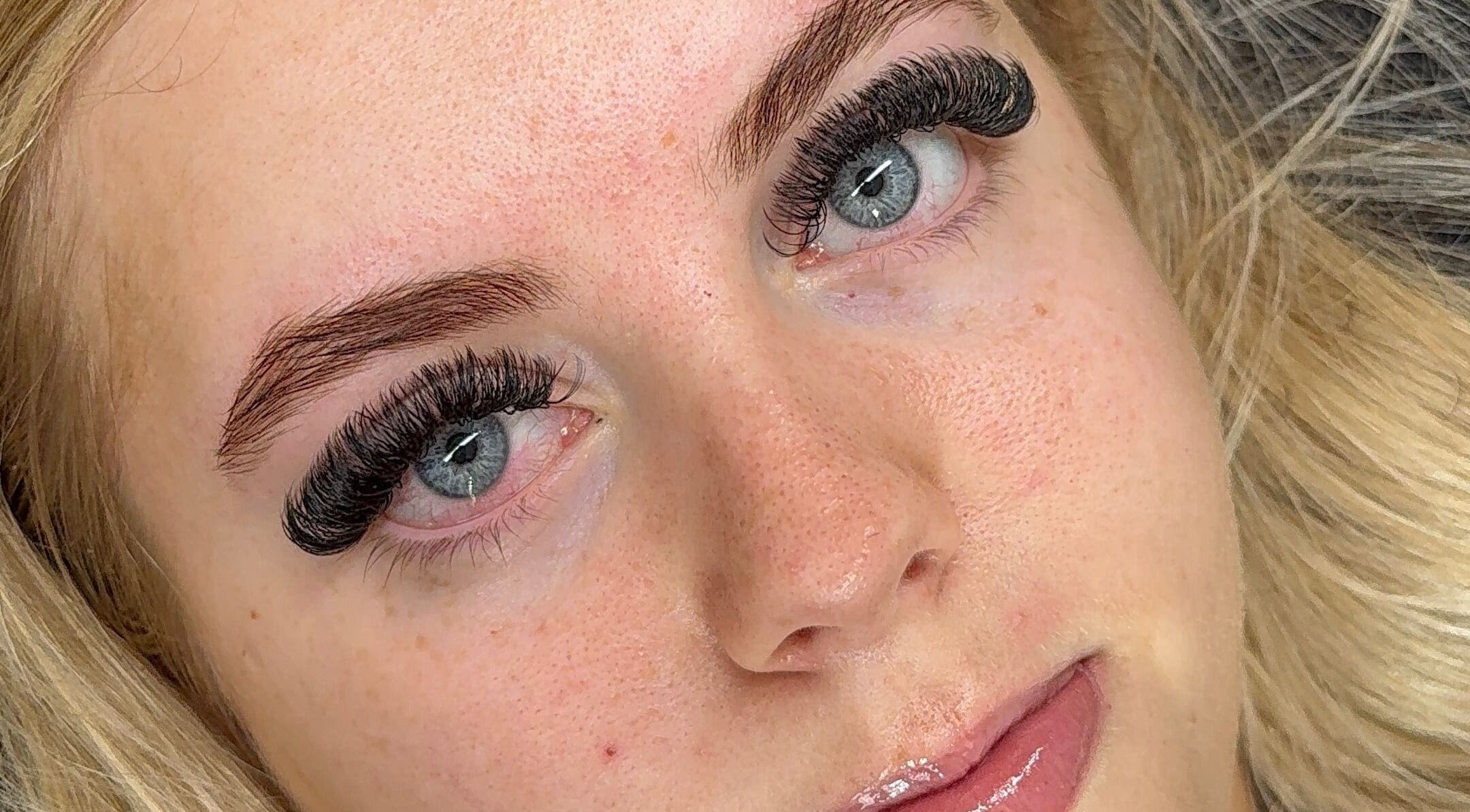 Beautiful lash extensions at Lush Lashes By Holly in Hunwick, England, GB.