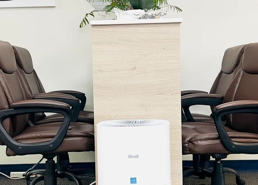 Comfortable salon chairs at L & T Nails Salon, Northborough, Massachusetts, US, enhancing relaxation.