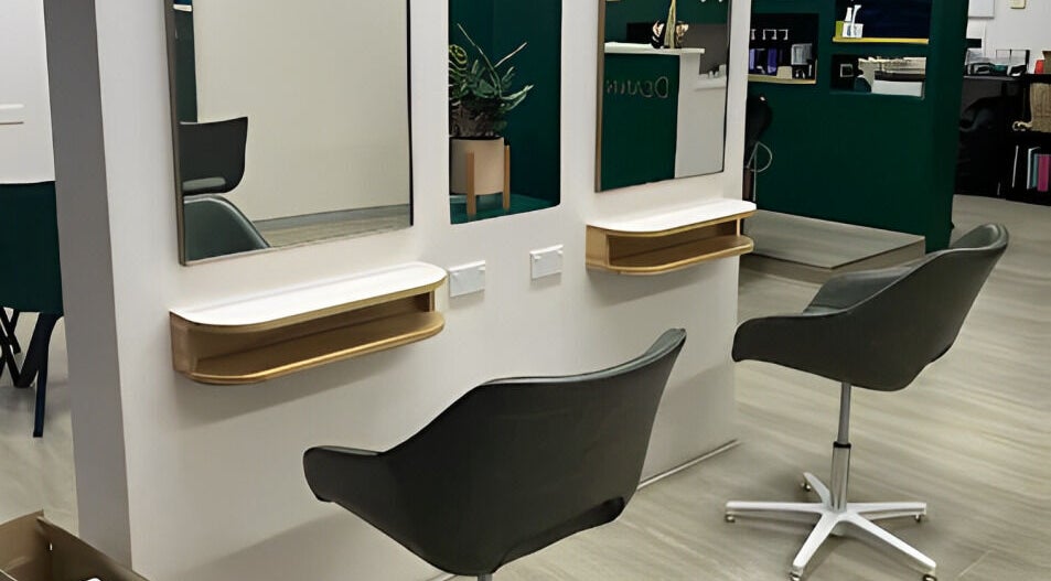 Modern salon interior at Unique Hair Me - Curly Specialist, Arndell Park, New South Wales, AU.