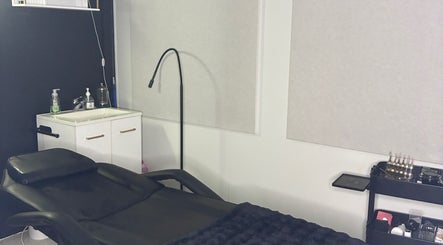 Treatment room at LeBeauty Studio in Mandurah, Western Australia, AU showcasing modern aesthetics.