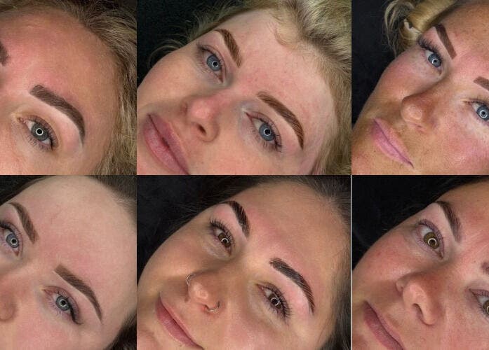 Beautiful eyebrow transformations at LeBeauty Studio, Mandurah, Western Australia, AU.