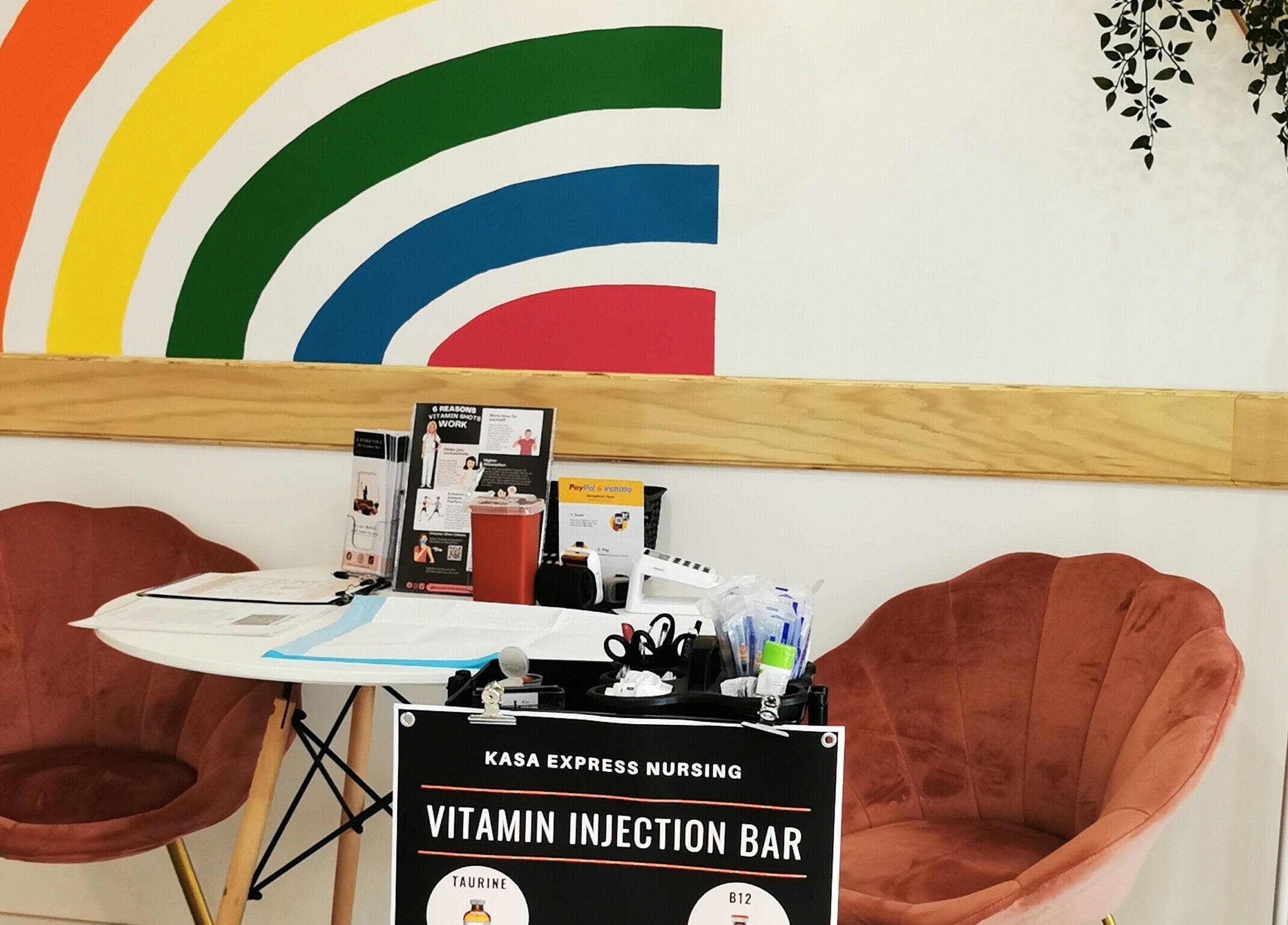 Vitamin Injection Pop Up 1st Saturday of the Month at a vibrant venue in Raynham, Massachusetts, US.