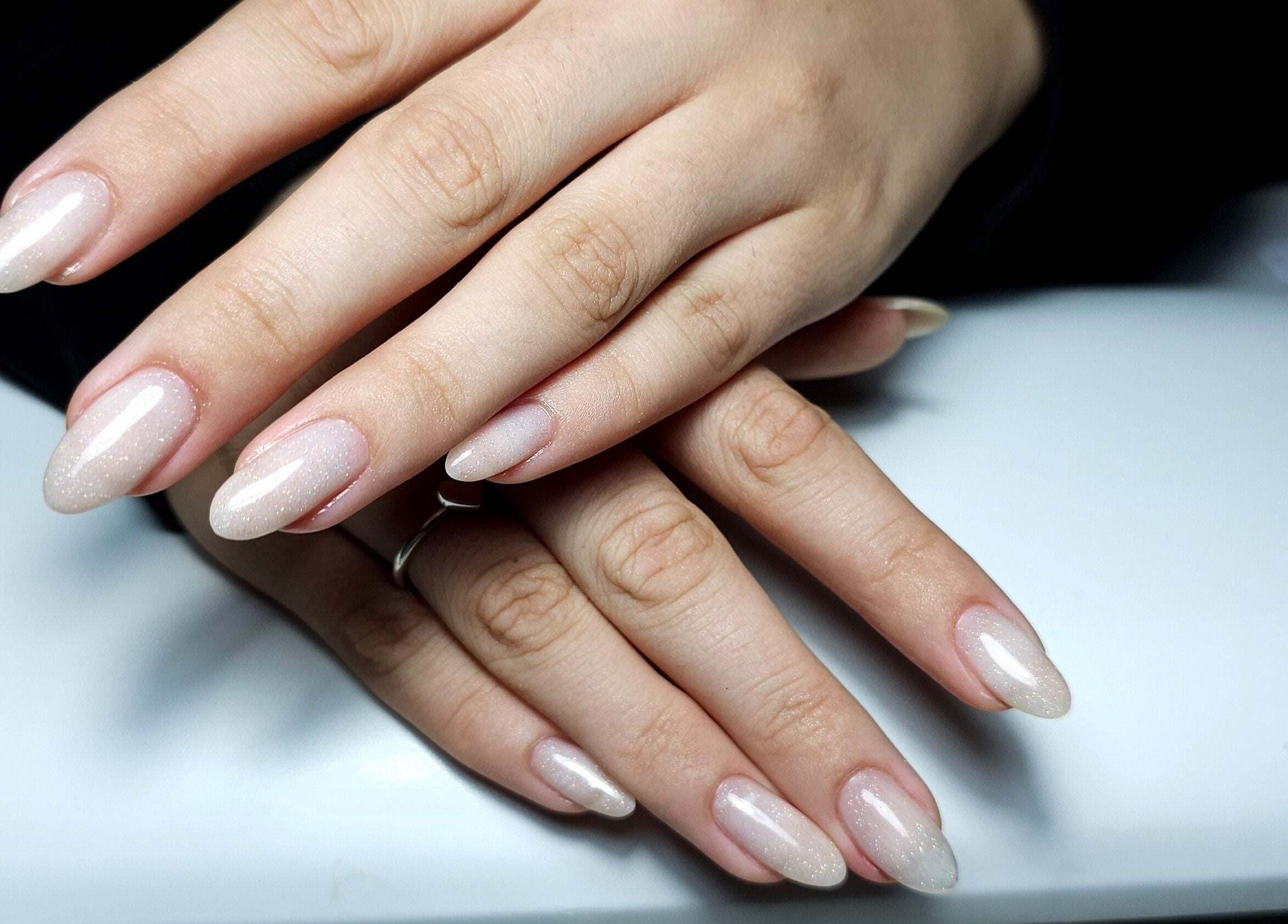 Elegant manicured nails at Absee Nail Studio in Surfers Paradise, Queensland, AU.