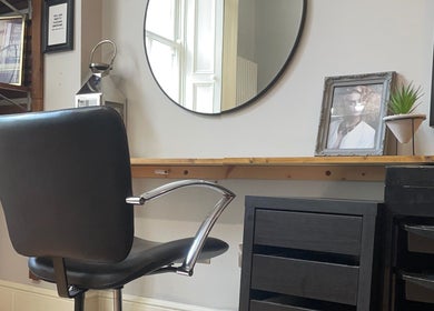 Modern styling chair and mirror at The Hair Artist, Dublin, County Dublin, IE.