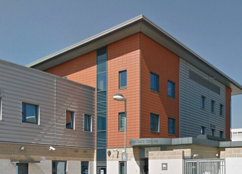 Exterior view of House Of Luxxe Barbers Ltd, located in Yate, England, GB, featuring modern architecture.