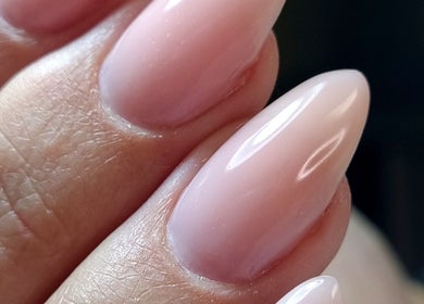 Beautiful manicured nails at The Luxe Beauty in Stellenbosch, Western Cape, ZA, showcasing expert nail care.
