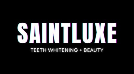 SAINTLUXE BEAUTY logo for teeth whitening services in Melbourne, Victoria, AU.