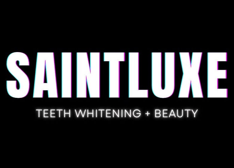 SAINTLUXE BEAUTY logo in Melbourne, Victoria, AU with focus on teeth whitening and beauty.