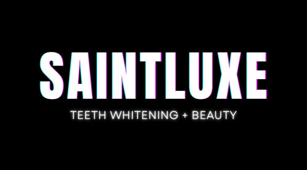 SAINTLUXE BEAUTY logo in Melbourne, Victoria, AU with focus on teeth whitening and beauty.