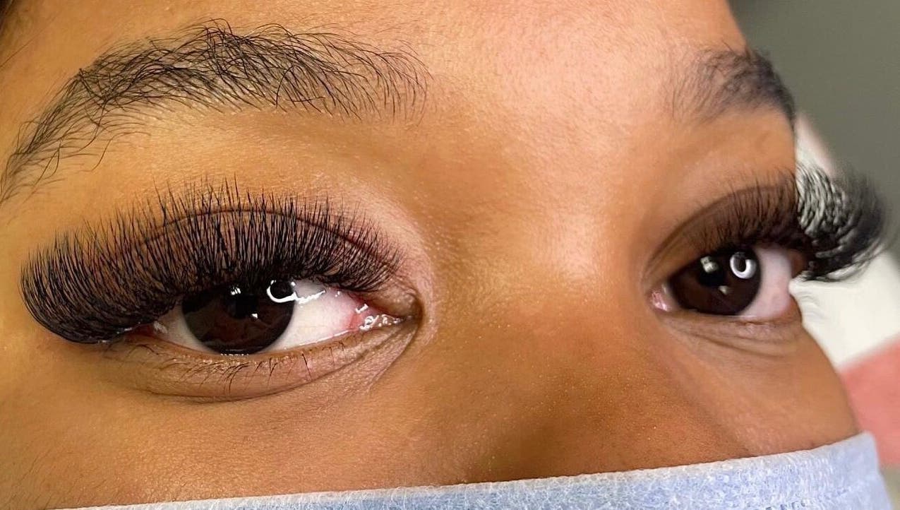 Detailed view of eyelash extensions at Pure Bliss By Niceey, Harare, Harare Province, ZW.