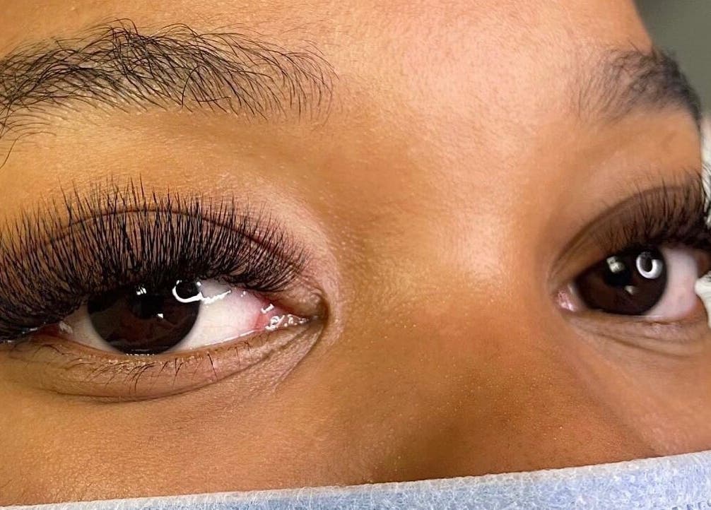 Detailed view of eyelash extensions at Pure Bliss By Niceey, Harare, Harare Province, ZW.