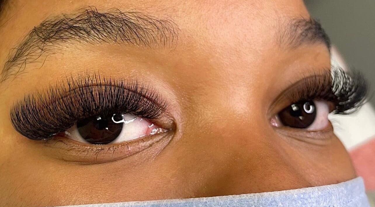 Detailed view of eyelash extensions at Pure Bliss By Niceey, Harare, Harare Province, ZW.