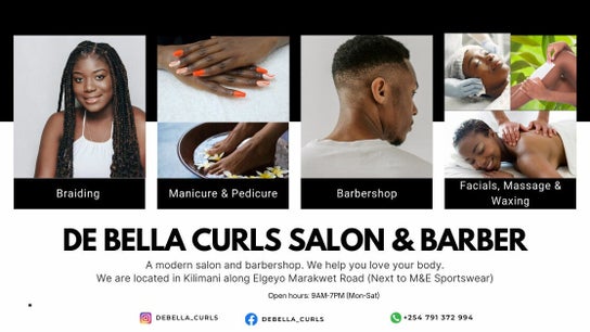 De Bella Curls Spa, Salon & Barber