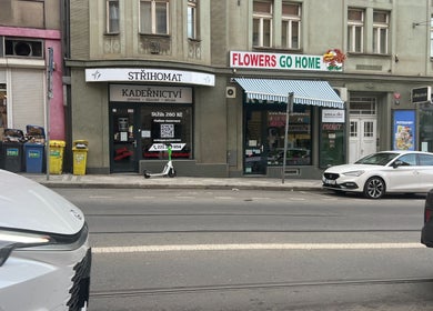 Vstup do STŘIHOMAT - Radlická 76, Smíchov, Praha 5, Hlavní Město Praha, Hlavní Město Praha, CZ.