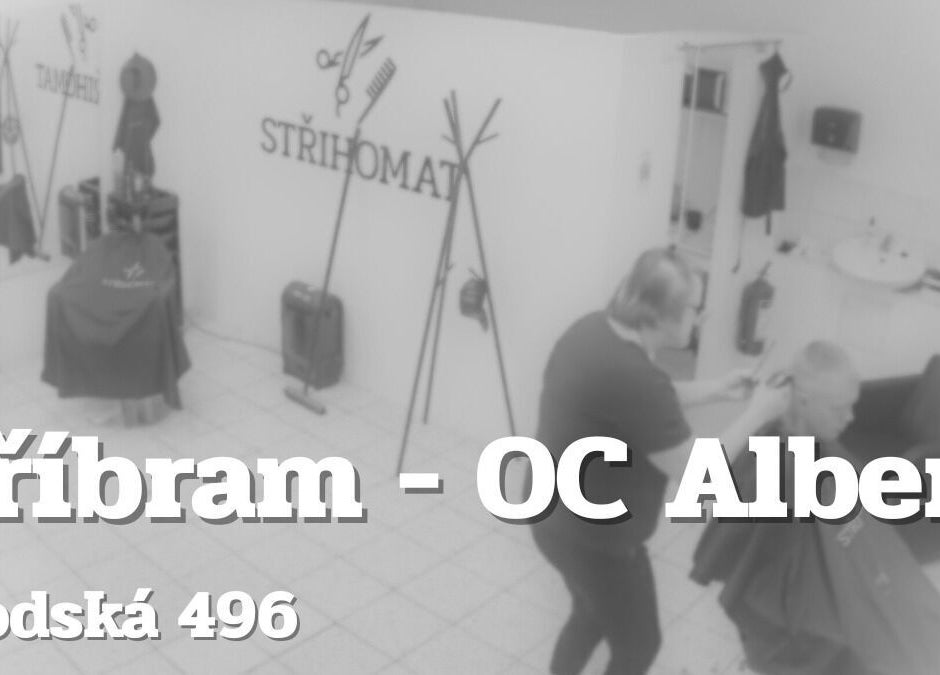 Pohled na interiér salonu STŘIHOMAT - Brodská 496, Příbram, Středočeský Kraj, CZ.