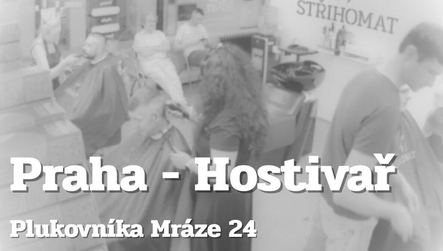 Interiér salonu Střihomat na adrese Plukovníka Mráze 24, Praha 15, Hlavní Město Praha, CZ.
