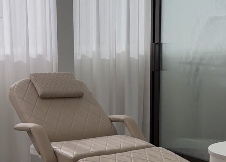 Luxury spa chair at EMBER Aesthetics, Mosman, New South Wales, AU offering ultimate comfort.
