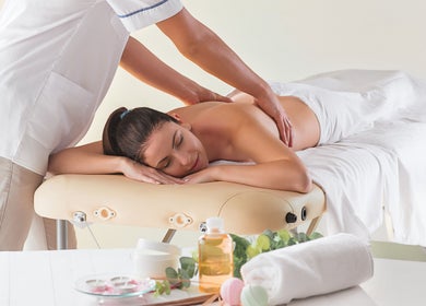 Relaxing massage at Daily Therapy Spa (In-Home Massage), Dubai, Dubai, AE. A calming therapeutic experience.