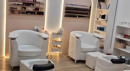 Luxurious mani-pedi chairs at Daily Therapy Spa (In-Home Massage), Dubai, Dubai, AE.