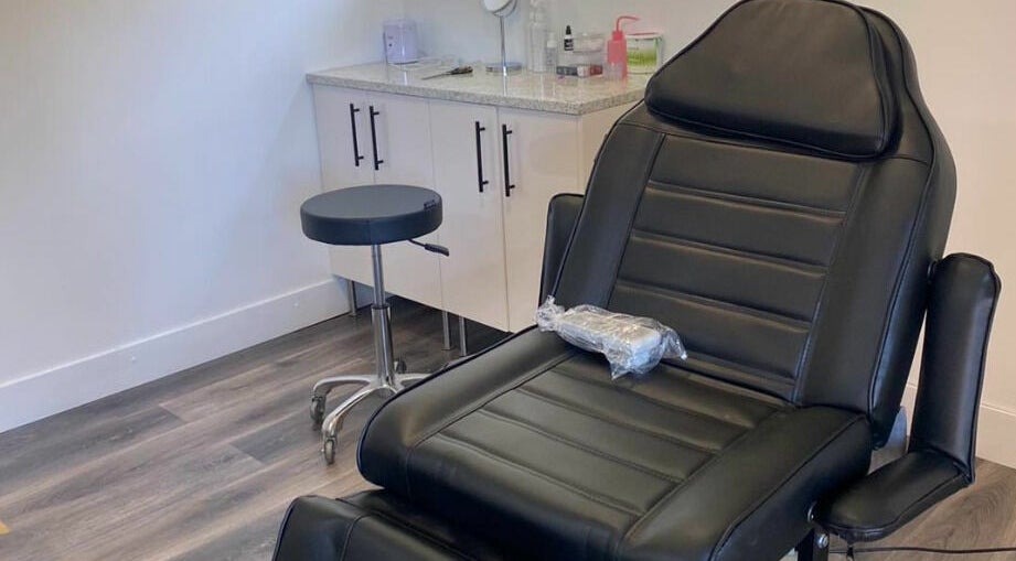 Luxurious treatment chair at Caledonian Cosmetics, Wellington Point, Queensland, AU, epitomizing relaxation and comfort.