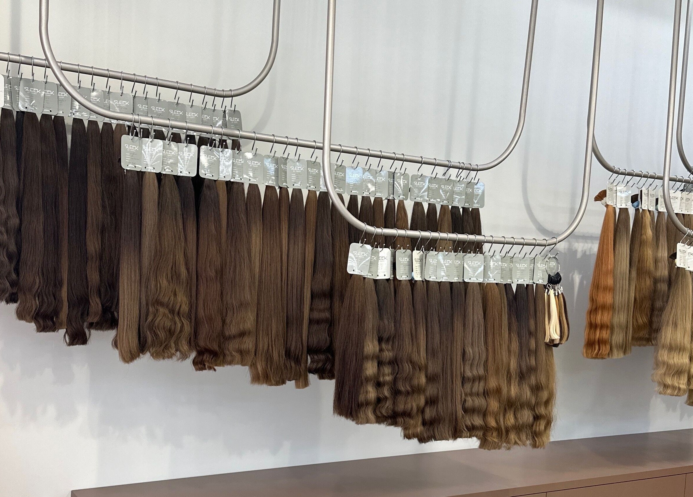 Variety of hair extensions at Yana Grow My Hair, Dubai, Dubai, AE, showcasing premium quality textures.