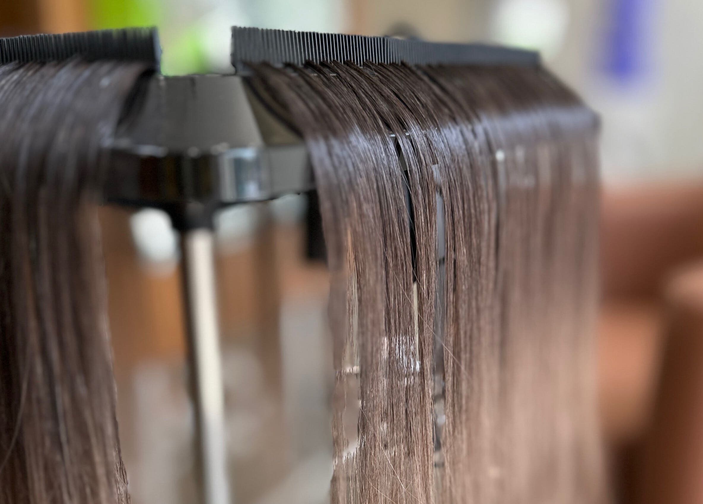 Smooth hair extensions at Yana Grow My Hair, Dubai, Dubai, AE.