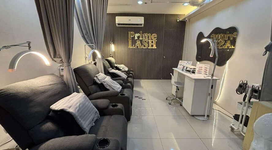 Relaxing interior of PrimeLash - Taft Avenue Branch, Manila, Metro Manila, PH with cozy seats and elegant decor.