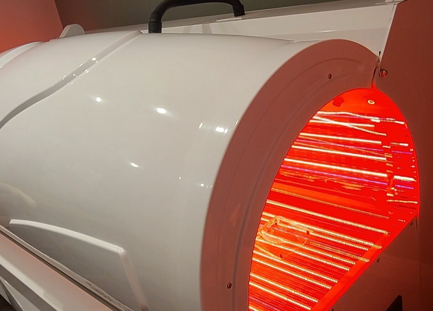 Infrared therapy chamber at Phoenix Wellness, Gorey, Ireland, IE offering rejuvenating wellness experiences.