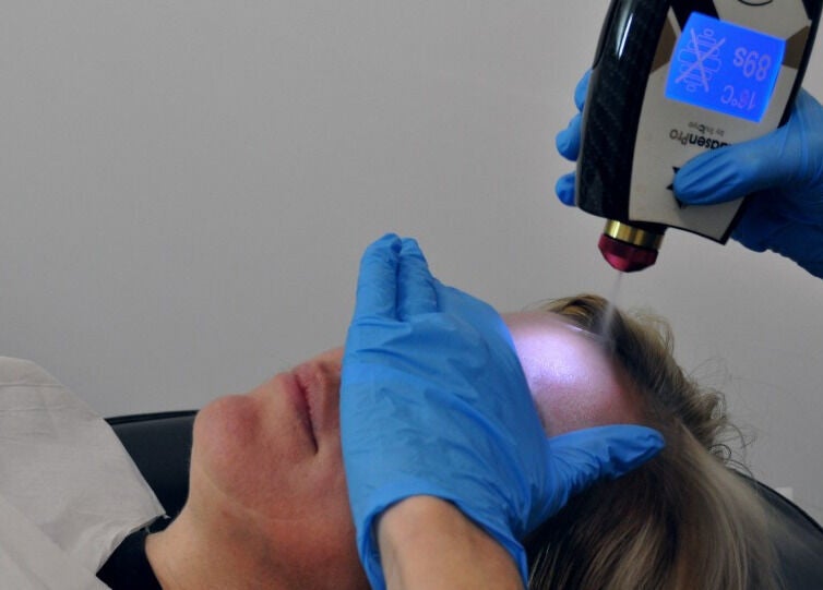 Advanced skincare treatment at Sculpt Spa Maroubra, Sydney, New South Wales, AU, for glowing skin.