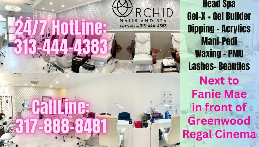 Orchid Nails and Spa 317-888-8481 изображение 1