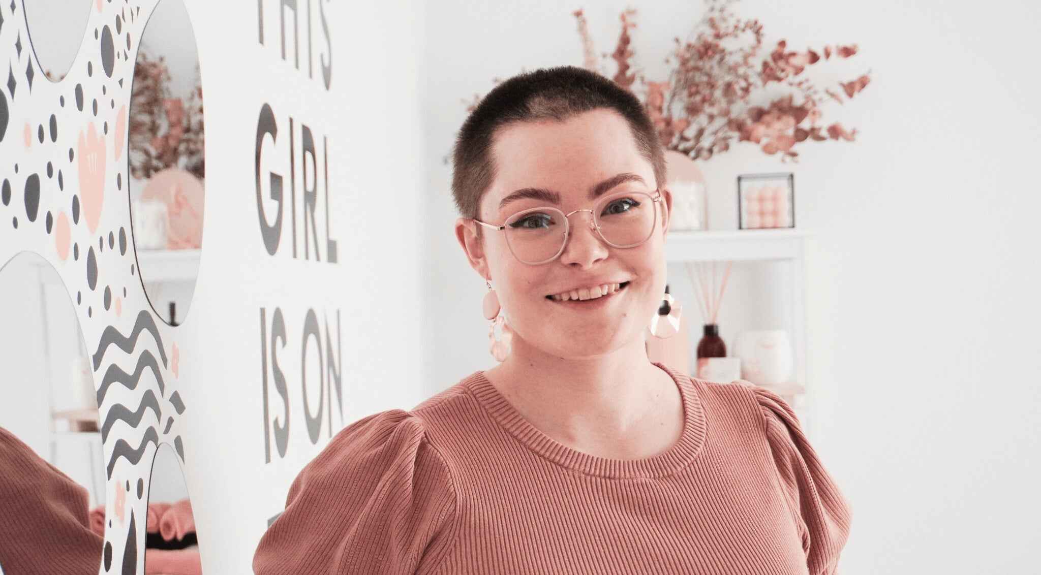 Smiling person in stylish room at Girl On Fire Beauty, Taylor, Australian Capital Territory, AU.