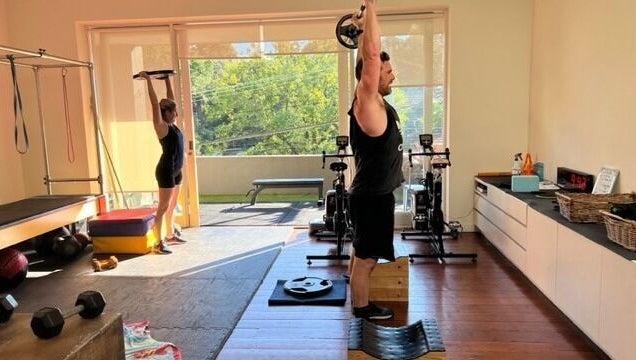 Individuals engaging in strength training at Biohacking Melbourne, Melbourne, Victoria, AU.