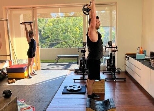 Individuals engaging in strength training at Biohacking Melbourne, Melbourne, Victoria, AU.