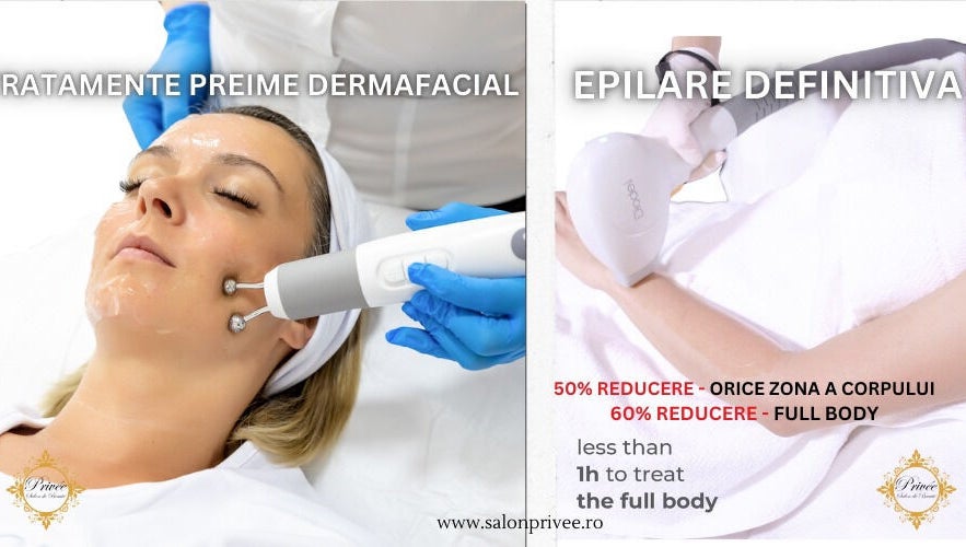 Tratament dermofacial și epilare definitivă la Salon Privee, Cluj-napoca, Județul Cluj, RO.