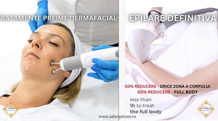 Tratament dermofacial și epilare definitivă la Salon Privee, Cluj-napoca, Județul Cluj, RO.