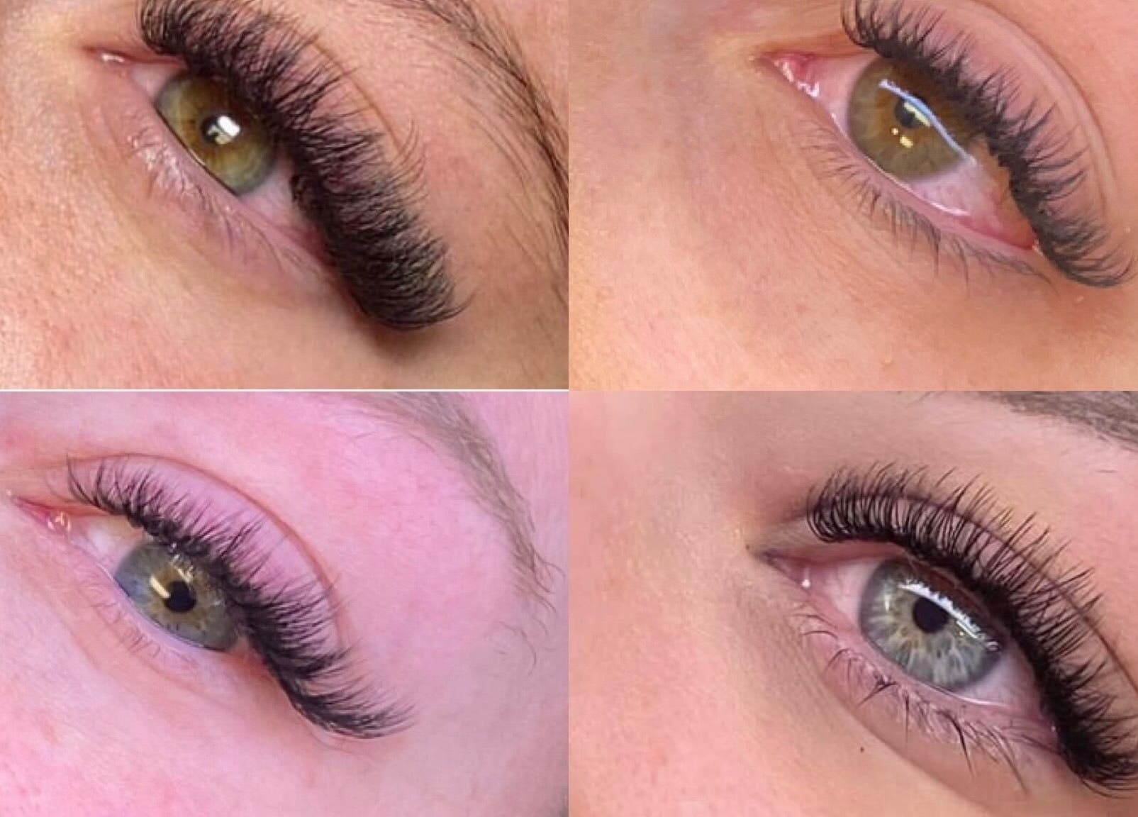 Eyelash extensions at The Beauty Collective • Samy Craig, O'fallon, Missouri, US, showcasing lush, voluminous lashes.