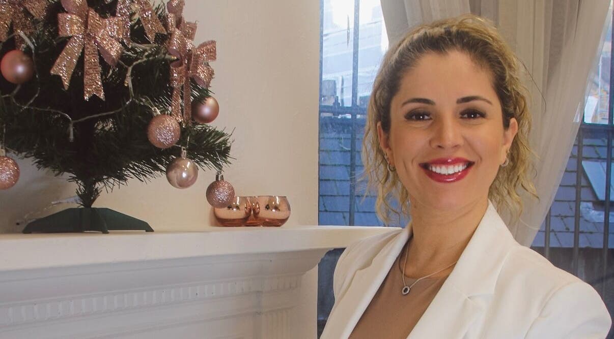 Jacque Beauty in Dublin, County Dublin, IE, featuring elegant decor with a festive tree.