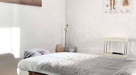 Relaxing massage table at Christie's Wellness Room - Medical Massage Therapy, Cape Town, Western Cape, ZA.