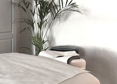 Relaxing therapy room at Christie's Wellness Room - Medical Massage Therapy, Cape Town, Western Cape, ZA.