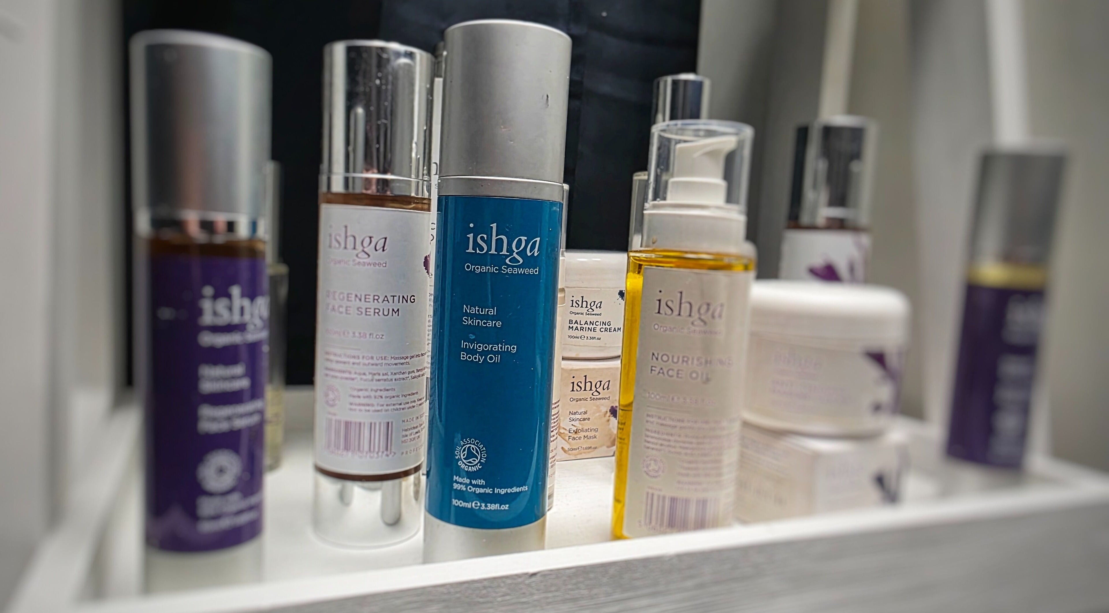 Product display at Abbey Mill, Mile End Mill 12 Seedhill Road, Paisley, PA1 1JS, Paisley, Scotland, GB.