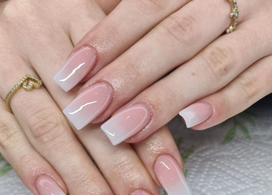 Elegant manicured nails at Nails by Sam Potch, Potchefstroom, South Africa, ZA. Featuring glossy nude finish.