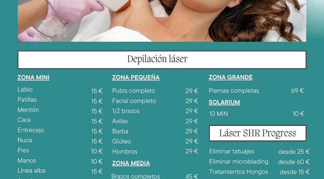 Lézeres szőrtelenítés árak a Myskin Calahonda szalonban, Calahonda, Andalucía, ES.