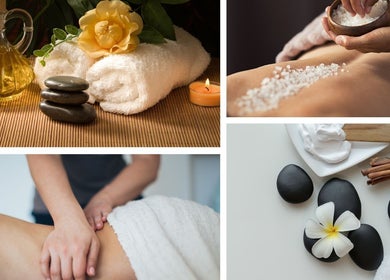 Experience relaxation at Uma Bhumi Spa, Nusa Tenggara Barat, with calming massage and aromatic oils.
