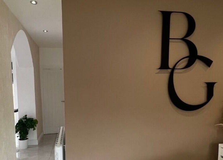 Stylish entryway decor at AURA THE CLINIC in Newcastle upon Tyne, England, GB, featuring modern design elements.