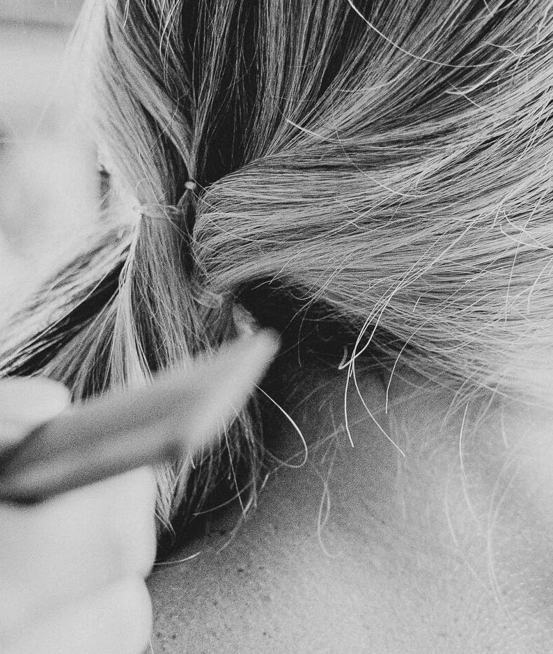 Détail d'une coiffure tressée chez Anoukweiss.Hair à Bourg-saint-maurice, Auvergne-rhône-alpes, FR.