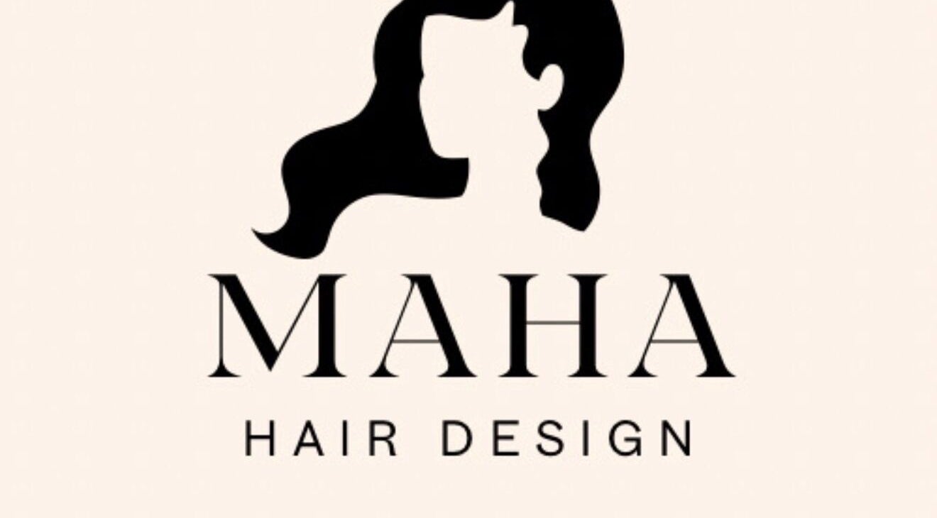 Chic Hairby Maha logo featuring a woman's silhouette, located in Windsor, Ontario, CA.