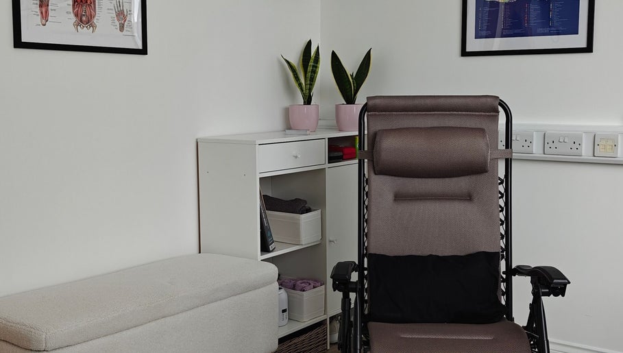 Comfortable chair and decor in LG Holistic, Limerick, County Limerick, IE.
