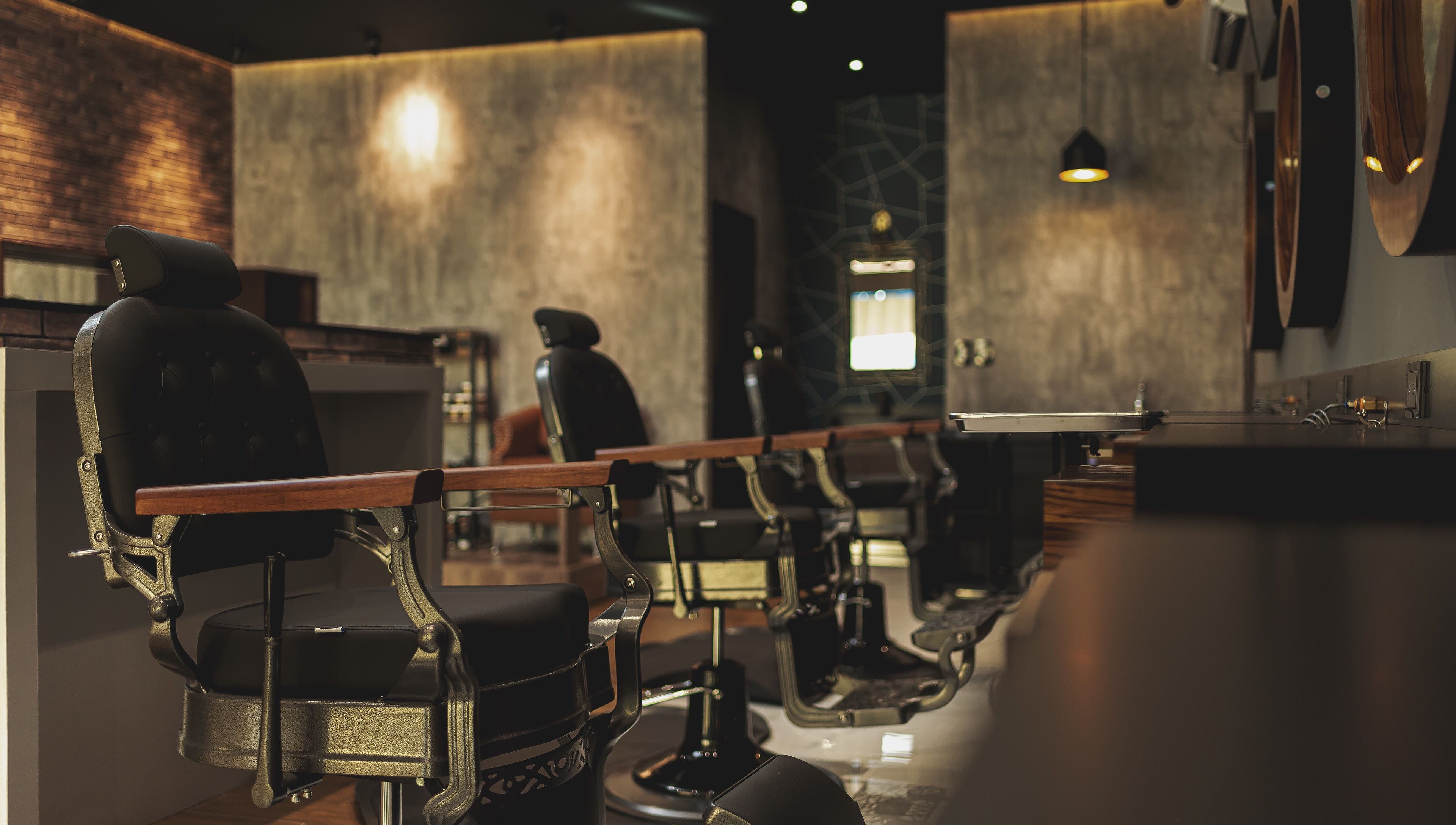 Interior de Barber Sports & Spa Los Mochis, elegante diseño en Los Mochis, Sinaloa, MX.