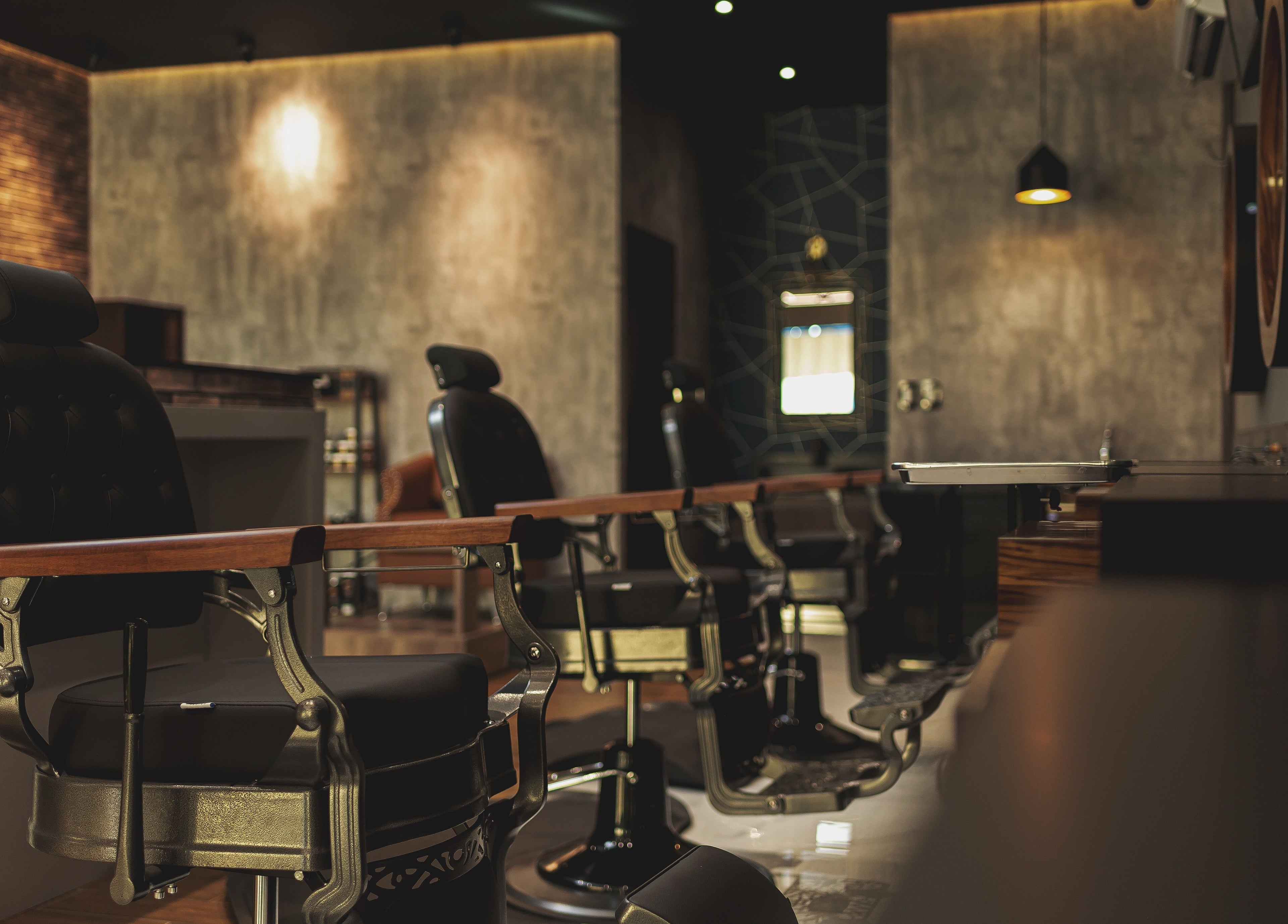 Interior de Barber Sports & Spa Los Mochis, elegante diseño en Los Mochis, Sinaloa, MX.